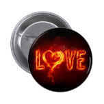 Fiery Love buttons