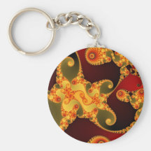 Fiery Tentacles Keychain