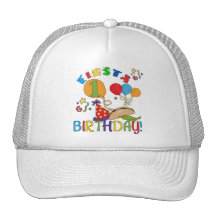 Fiesta 1st Birthday Tshirts and Gifts Mesh Hat