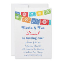 Fiesta and Fun Birthday Invitation