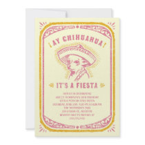 Fiesta Birthday Invitations