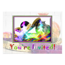 Fiesta Inviation - Mexican Party Custom Invitation