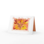 FIESTA LILY - HAPPY BIRTHDAY GREETING CARD