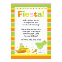 Fiesta Party Invitation invitations