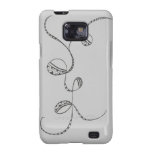 Fiesta Ribbon Grey Samsung Galaxy S phone case Samsung Galaxy S2 Cases