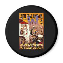 Fiestas Havana 1937 Refrigerator Magnets