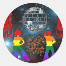 Fièvre de disco adhésif