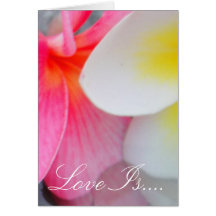 Fièvre de Frangipani Carte De Vœux