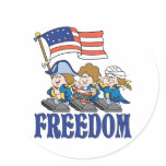 Fife and Drum Corps Round Sticker