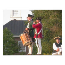 Fife & Drum over the Fort Personalized Invitation