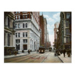 Fifth Ave. and Wood Street Vintage Postcard