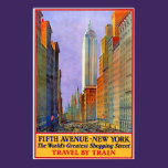 Fifth Avenue Vintage Poster posters