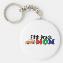 Fifth Grade Mom Keychains
