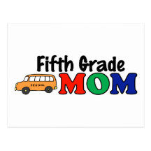 Fifth Grade Mom Postcards