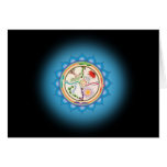 Fifth Step to Soul Card with Fifth Chakra Mantra
