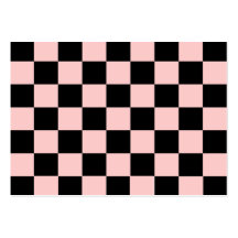 Fifties Black and Pink Business Card
