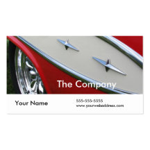 Fifties Bling Business Cards