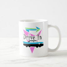 Fifties Drive In Mugs