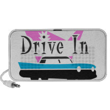 Fifties Drive In PC Speakers