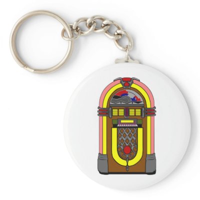 Fifties Jukebox Keychain by shopstew