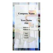 Fifties Kitchen Business Cards