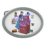 Fifties Memorbilia icons Belt Buckle