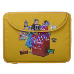 Fifties Memorbilia icons Rickshaw Flap Sleeve Sleeve For MacBooks