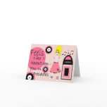 Fifties theme I miss you card