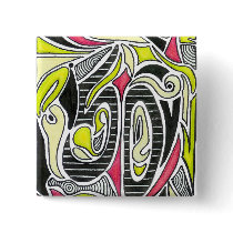 Fiftieth | Customizable Pin