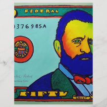 Fifty Bucks by Piliero Full Colour Flyer