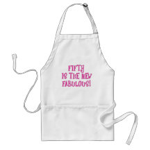 Fifty is the New Fabulous Products Aprons