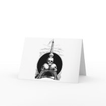 Figaro. An Eiffel Tower for the Cemetery Greeting Cards