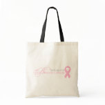 Fight Against Breast Cancer Canvas Bags
