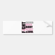Fight Against Breast Cancer Bumper Stickers