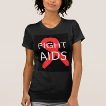 FIGHT AIDS FUND RESEARCH  t-shirt