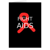 Fight AIDS Greeting Cards