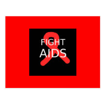 Fight AIDS Postcards