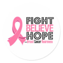 Fight Believe Hope - Breast Cancer