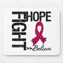 Fight Believe Hope v2 Multiple Myeloma Mouse Pad
