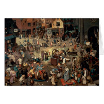 Fight between Carnival and Lent, 1559 Cards