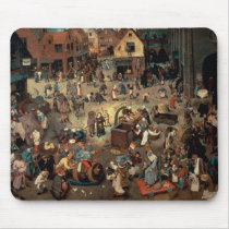 Fight between Carnival and Lent, 1559 Mousepads