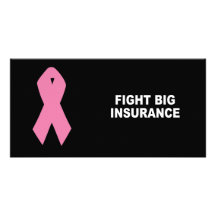 FIGHT BIG INSURANCE PICTURE CARD