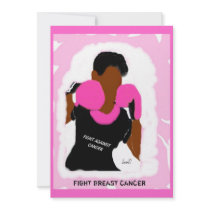 FIGHT BREAST CANCER invitation