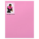 FIGHT BREAST CANCER   Stationery letterhead