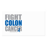 Fight Colon Cancer Business Cards