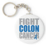 Fight Colon Cancer Key Chain