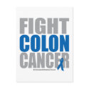 Fight Colon Cancer postcards