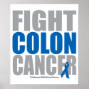 Fight Colon Cancer posters