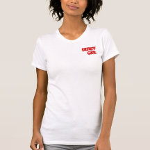Fight Derby V Neck Wht Tee Shirt