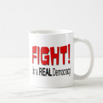 Fight for a Real Democracy mugs